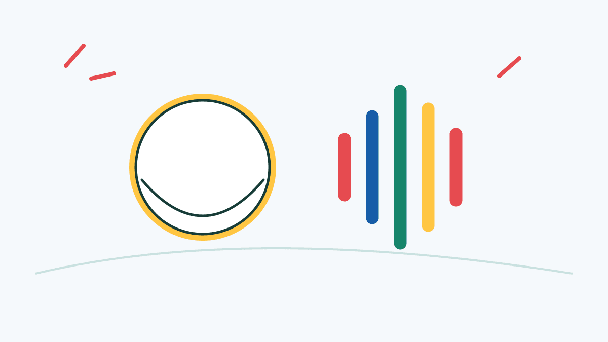 A frame drum beside coloured sound waves, an editorial illustration.